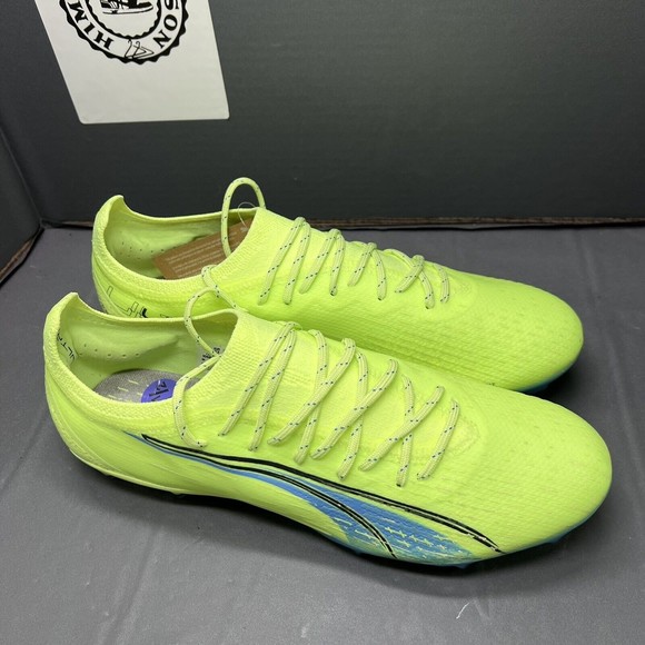Puma Ultra Ultimate Firm Ground 106898-01 Soccer Cleats Yellow Women Sz 11.5 NEW - Picture 13 of 16